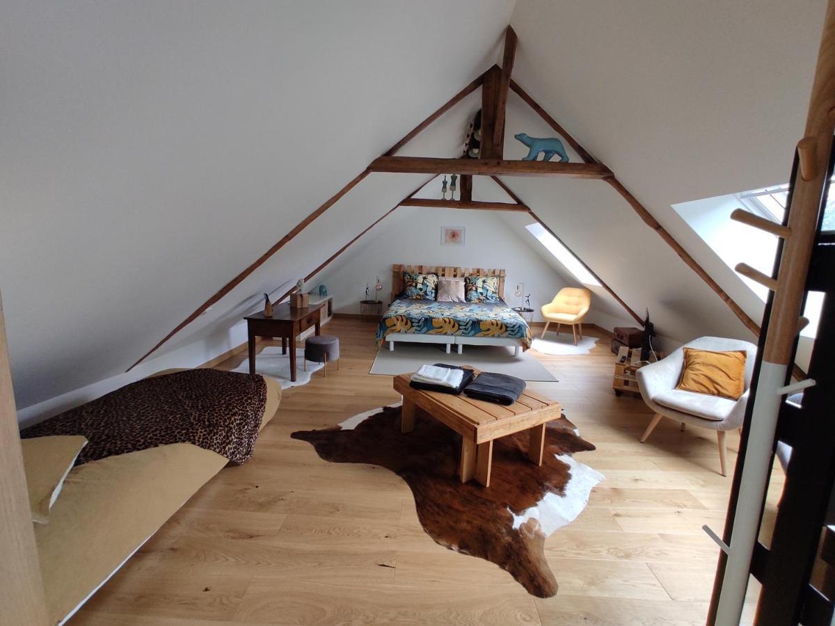 쎙브히육 Aux Trois Palmiers B&B 외부 사진