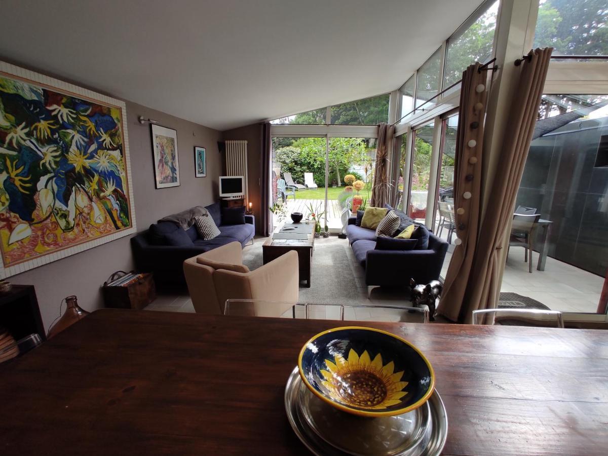 쎙브히육 Aux Trois Palmiers B&B 외부 사진